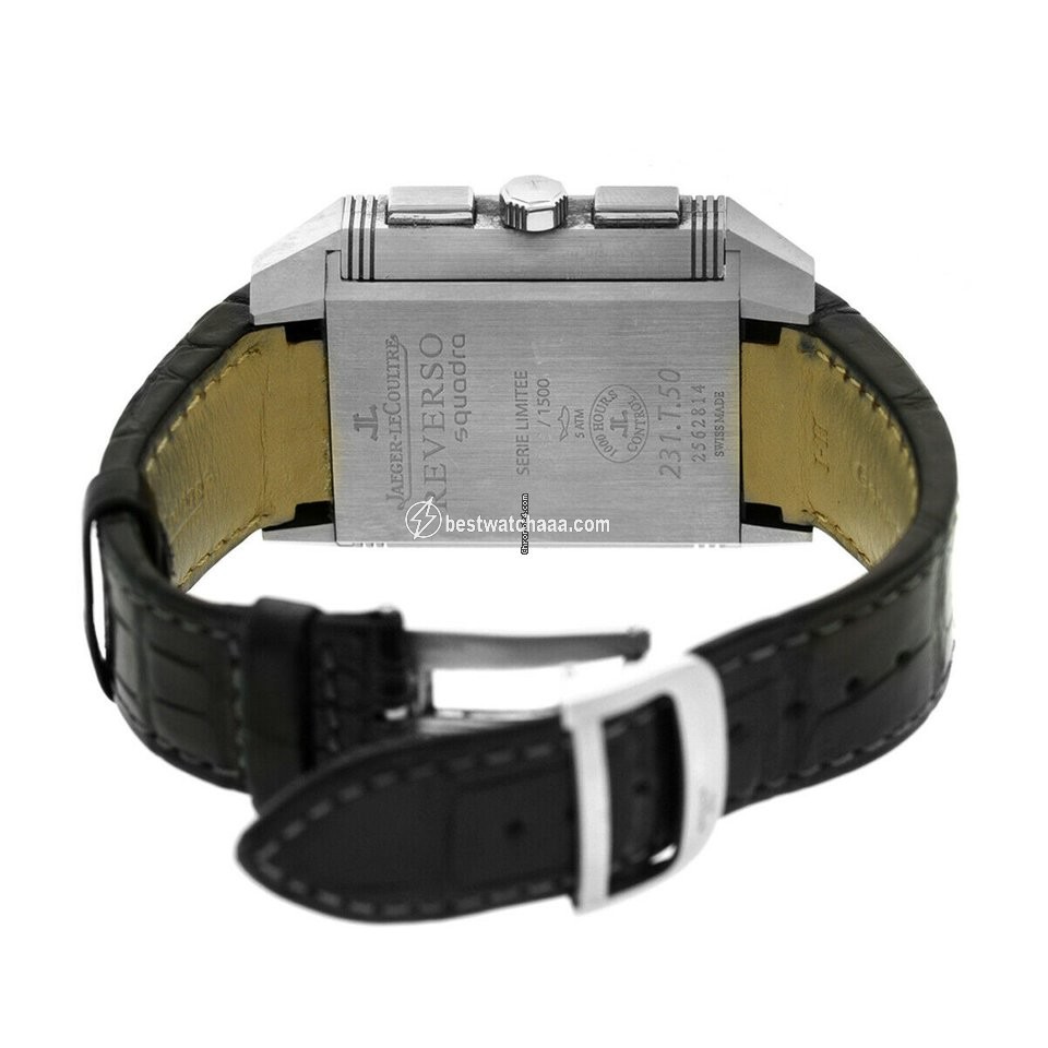 IMG_9081 Jaeger-LeCoultre Reverso Squadra World Chronograph Mens watch Unisex Automatic Titanium 231.T.50 Replica 5