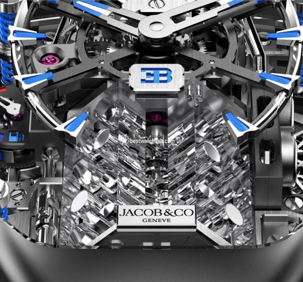 IMG_9081 Jacob & Co. Mens watch Unisex Manual winding Titanium BU200.20.AE.AB.A Replica 5