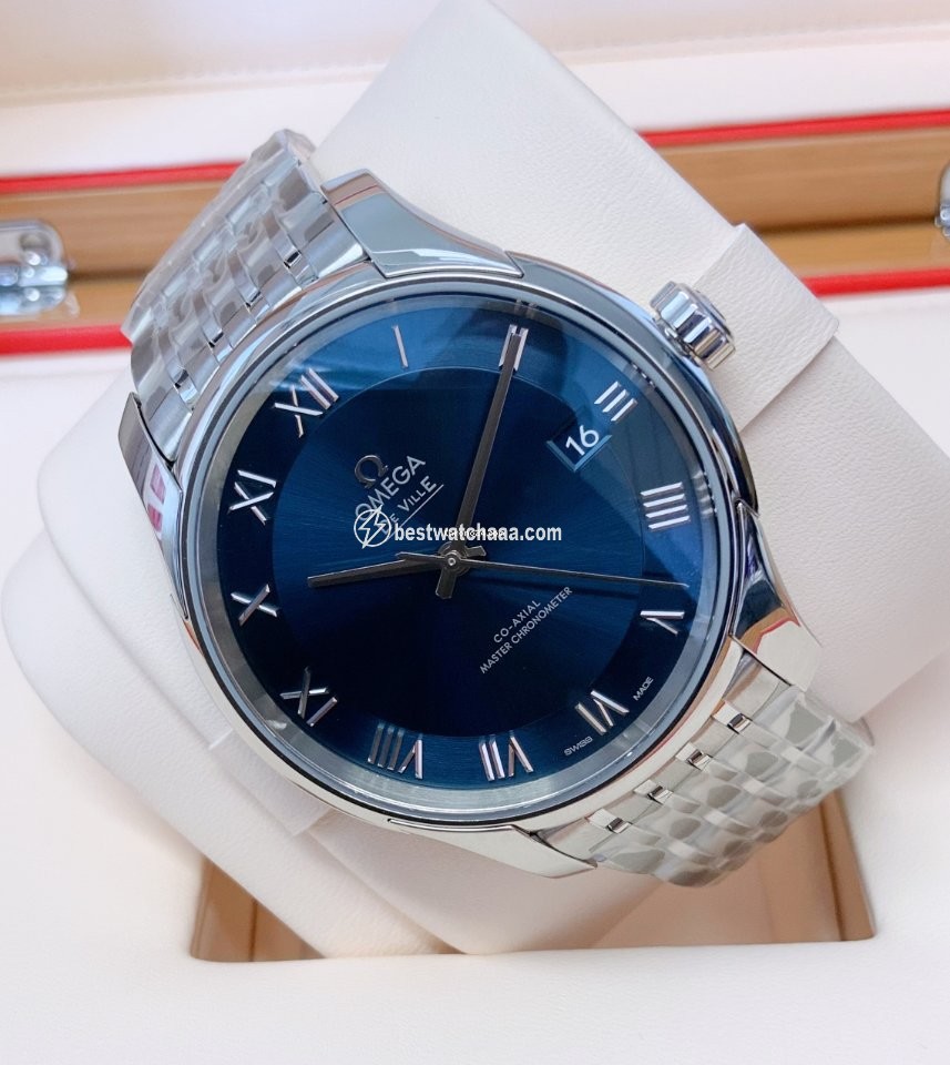 IMG_9081 Omega De Ville Hour Vision Mens watch Unisex Automatic Steel 433.10.41.21.03.001 Replica 5