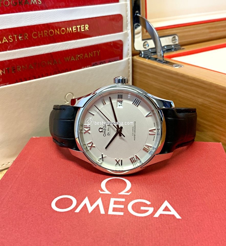 IMG_9081 Omega De Ville Hour Vision Mens watch Unisex Automatic Steel 433.13.41.21.02.001 Replica 5