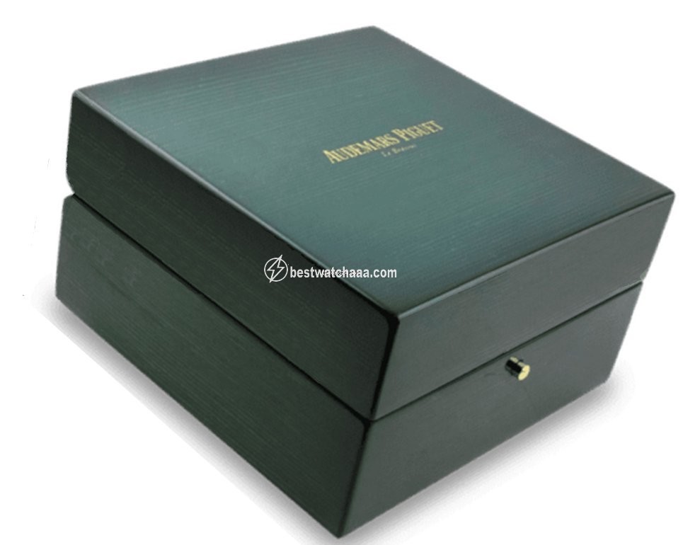 IMG_9081 Audemars Piguet Royal Oak Lady Womens watch Quartz Yellow gold 14470BA Replica 5