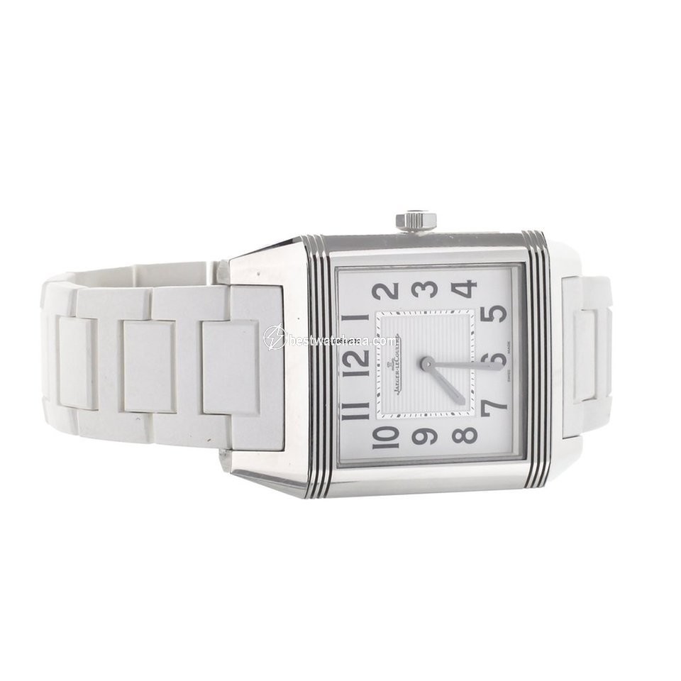 IMG_9081 Jaeger-LeCoultre Reverso Squadra Lady Womens watch Quartz Steel Q7068720 Replica 5