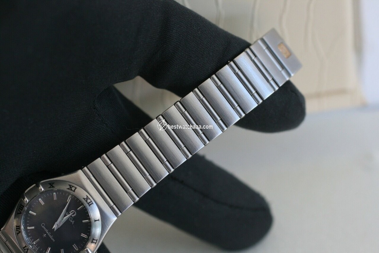 IMG_9081 Omega Constellation Quartz Womens watch Quartz Steel 1572.40 Replica 5