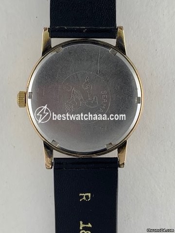 IMG_9081 Omega Seamaster Mens watch Unisex Manual winding Gold Steel 135.012 Replica 5