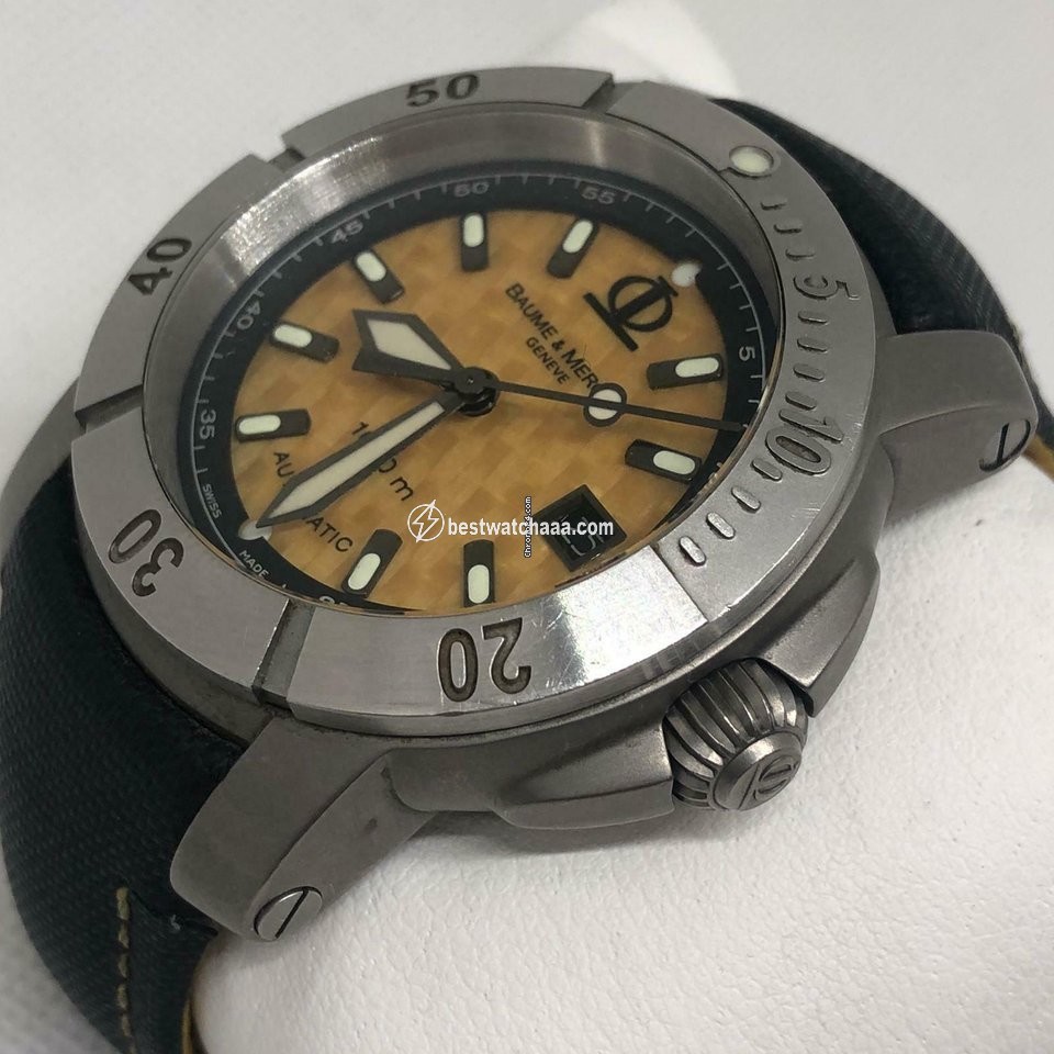 IMG_9081 Baume & Mercier Capeland Mens watch Unisex Automatic Titanium 65414 Replica 5