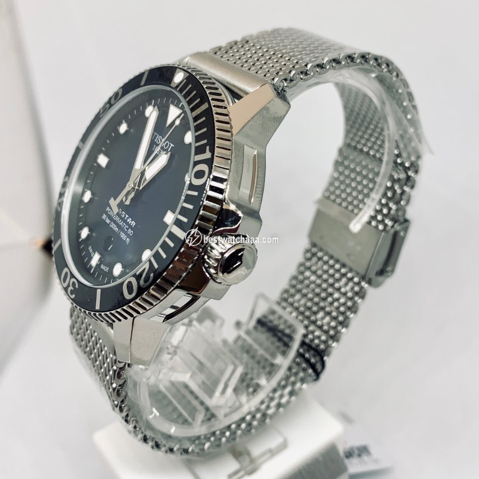 IMG_9081 Tissot Seastar 1000 Mens watch Unisex Automatic Steel T120.407.11.041.02 Replica 5