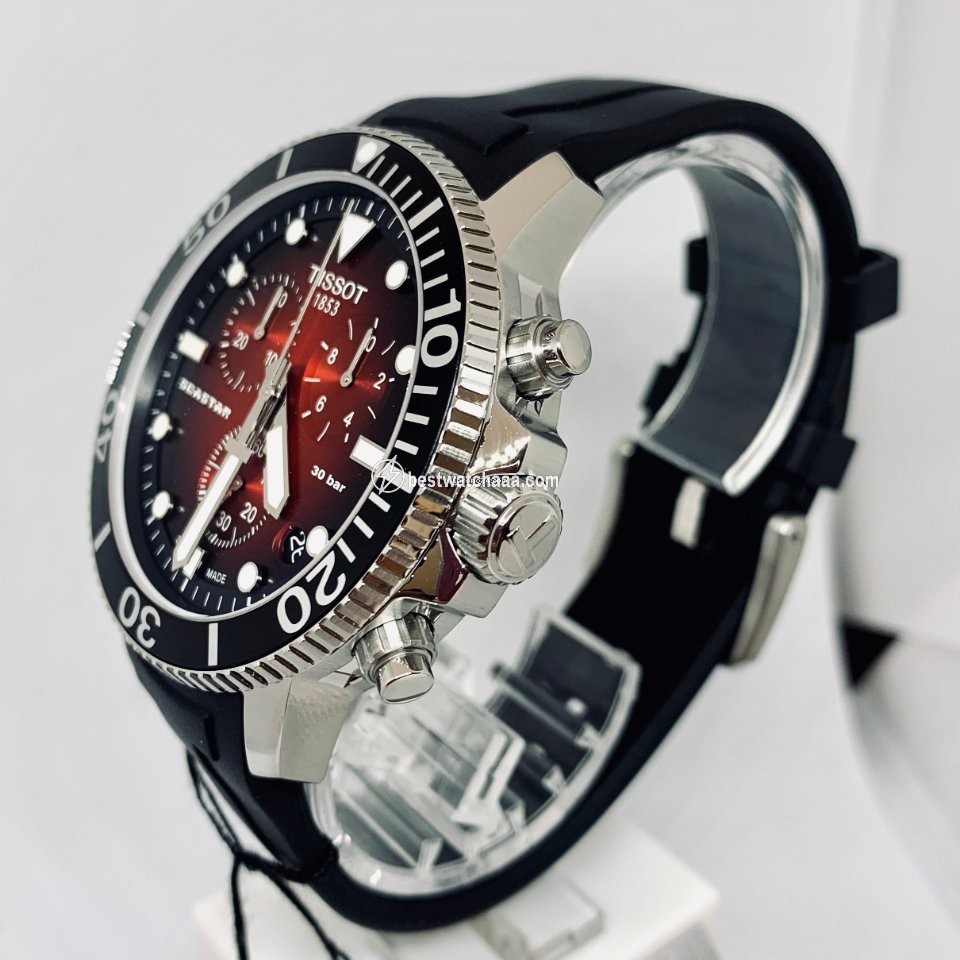 IMG_9081 Tissot Seastar 1000 Mens watch Unisex Quartz Steel T120.417.17.421.00 Replica 5