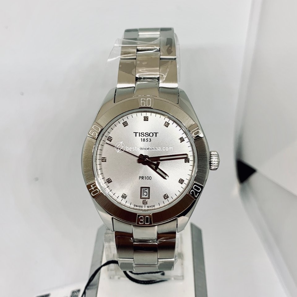 IMG_9081 Tissot PR 100 Womens watch Quartz Steel T101.910.11.036.00 Replica 5
