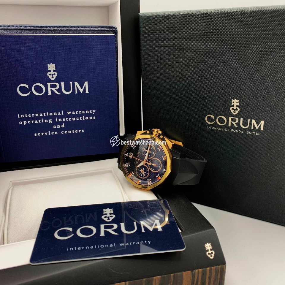 IMG_9081 Corum Admirals Cup Mens watch Unisex Automatic Rose gold 986.694.55.0371.CG12 Replica 5