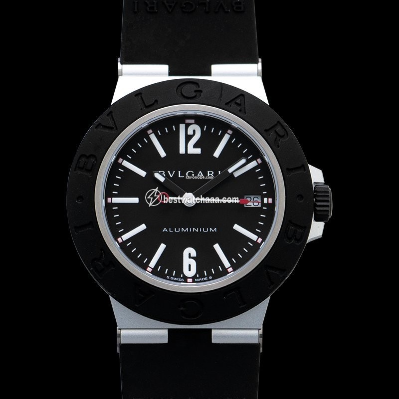 IMG_9081 Bulgari Mens watch Unisex Automatic Aluminum 103445 Replica 5