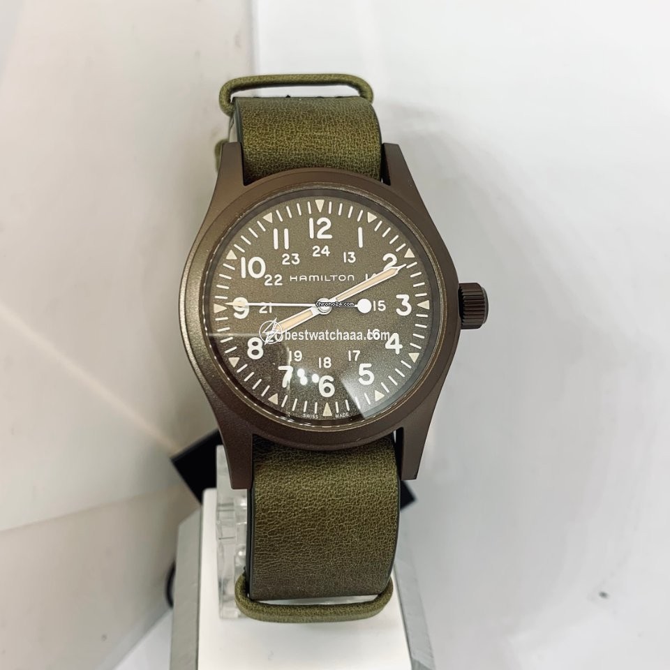 IMG_9081 Hamilton Khaki Field Mens watch Unisex Manual winding Steel H69449861 Replica 5