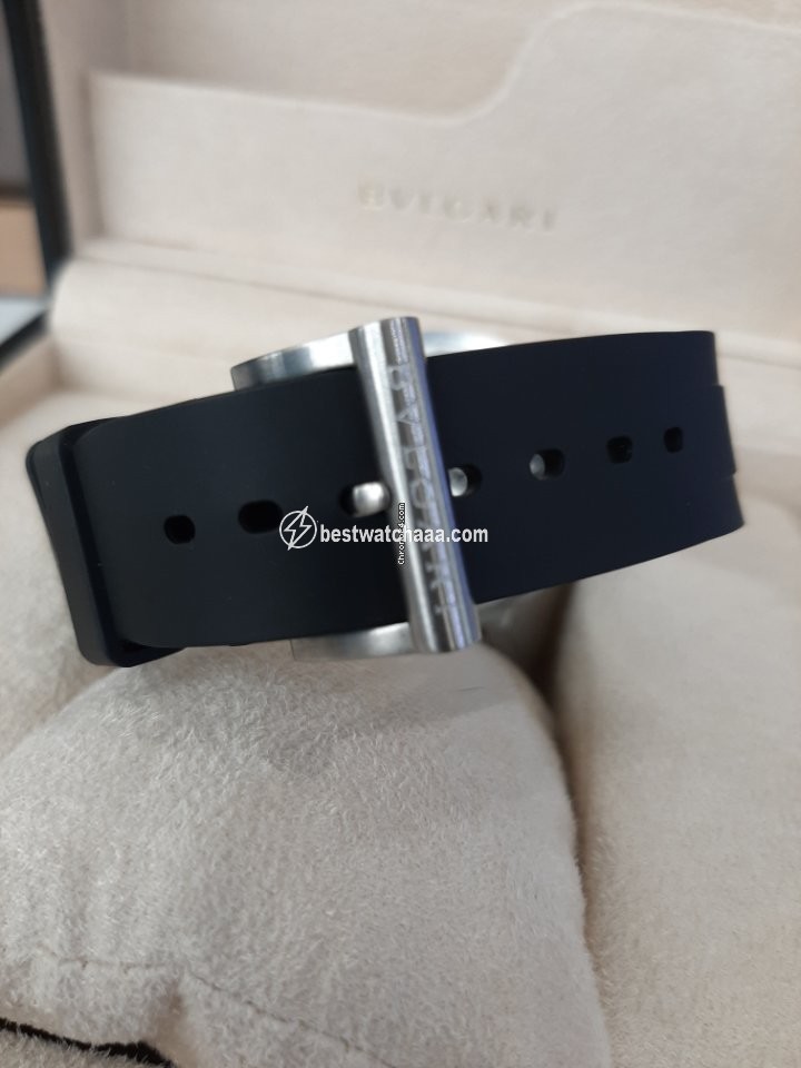IMG_9081 Bulgari Diagono Mens watch Unisex Automatic Steel DP41 Replica 5