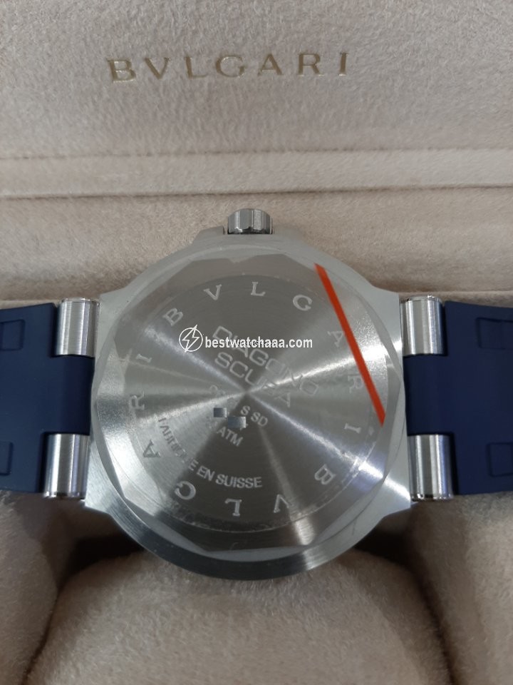 IMG_9081 Bulgari Diagono Mens watch Unisex Automatic Steel DP41 Replica 5