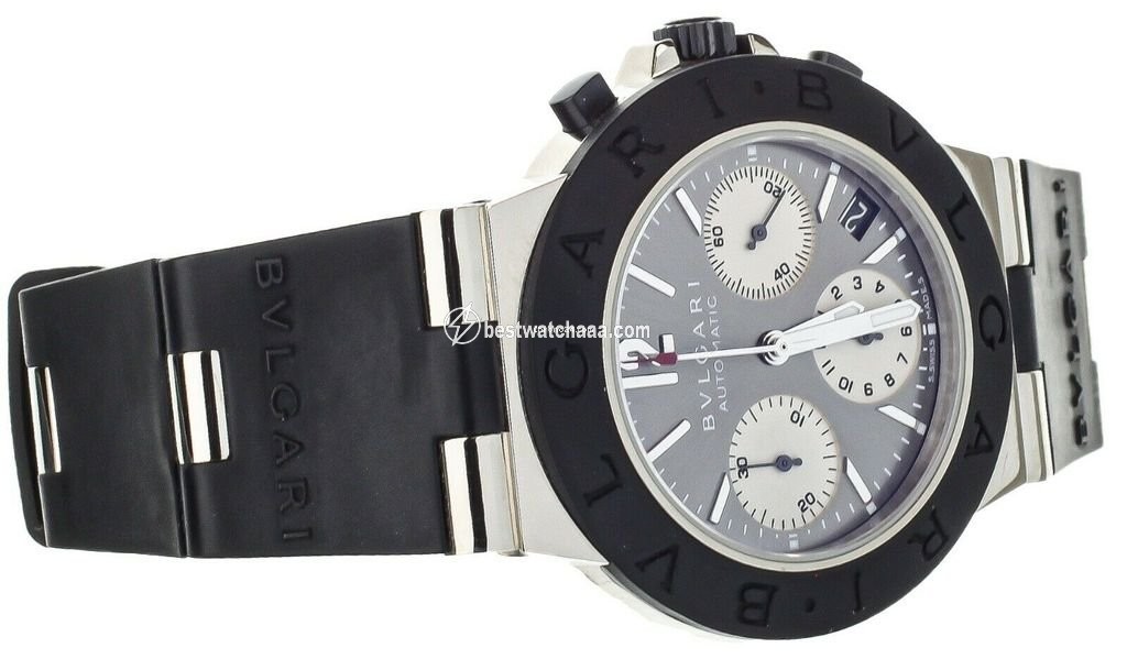 IMG_9081 Bulgari Mens watch Unisex Automatic White gold ACW38G Replica 5