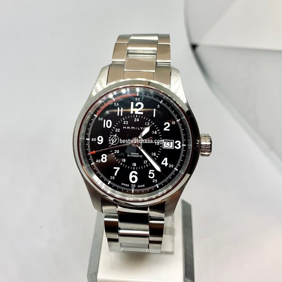 IMG_9081 Hamilton Khaki Field Mens watch Unisex Automatic Steel H70595133 Replica 5