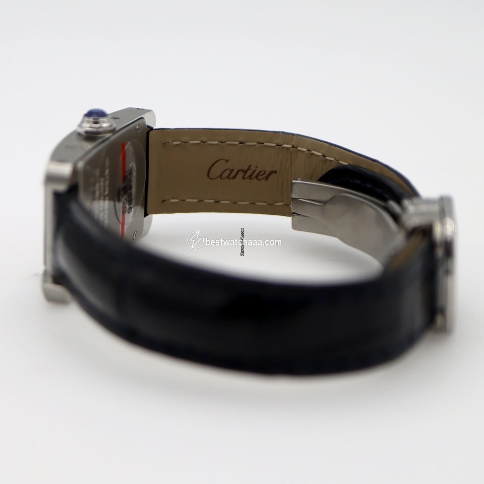 IMG_9081 Cartier Tank Americaine Womens watch Quartz Steel WSTA0016 Replica 5