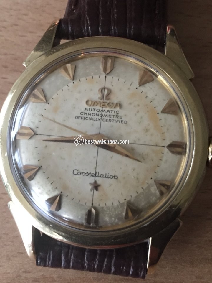 IMG_9081 Omega Constellation Mens watch Unisex Automatic Gold Steel 2782-4sc Replica 5