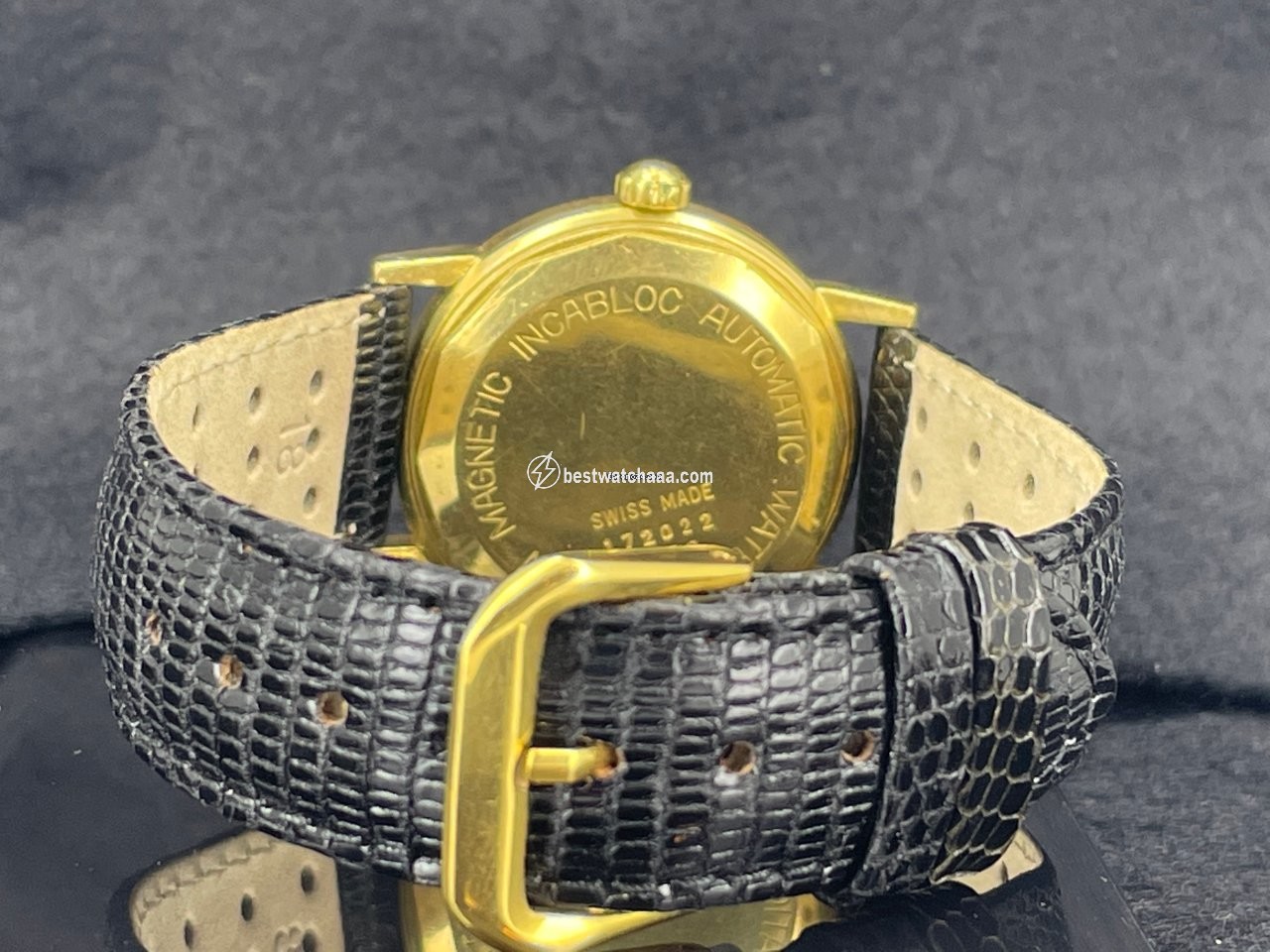 IMG_9081 Baume & Mercier Mens watch Unisex Automatic Yellow gold 3158 Replica 5