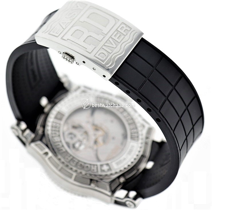 IMG_9081 Roger Dubuis Easy Diver Mens watch Unisex Manual winding Steel SE4802 9 0K9.53 Replica 5