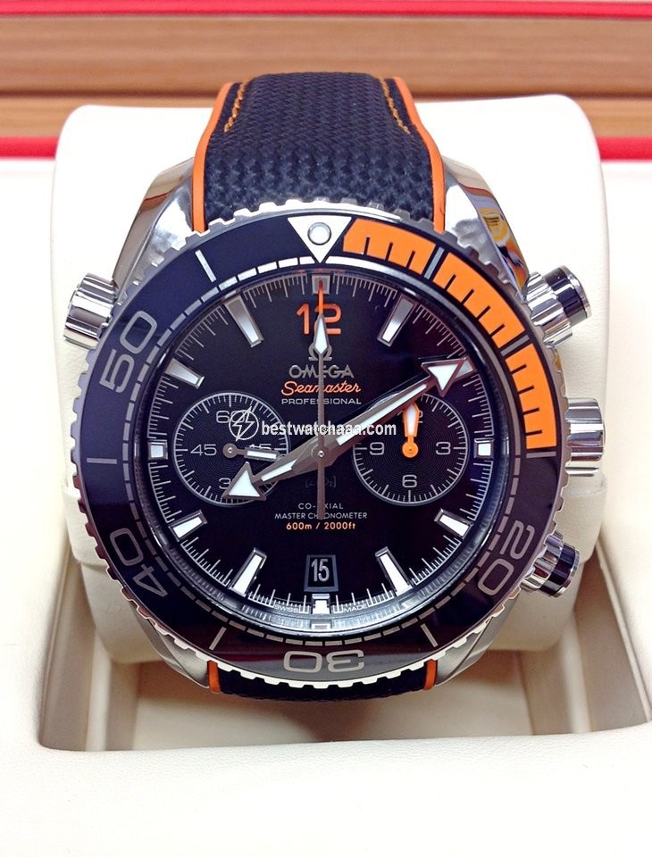 IMG_9081 Omega Seamaster Planet Ocean Chronograph Mens watch Unisex Automatic Steel 215.32.46.51.01.001 Replica 5