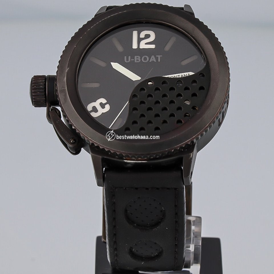 IMG_9081 U-Boat Flightdeck Mens watch Unisex Automatic Steel U-2824 50 Replica 5