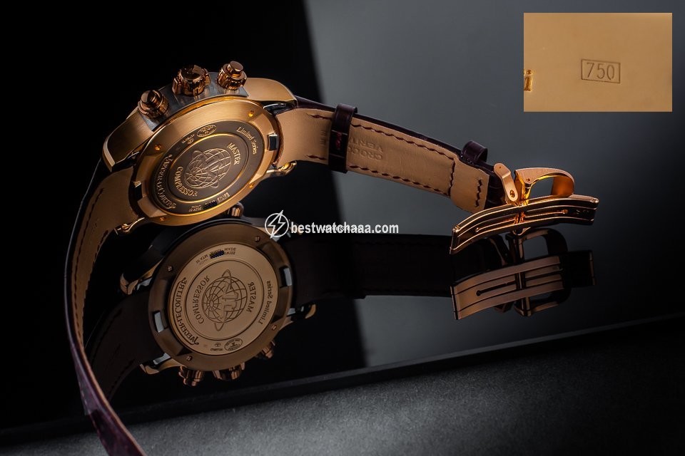 IMG_9081 Jaeger-LeCoultre Master Compressor Extreme World Chronograph Mens watch Unisex Automatic Rose gold 150.2.22 Replica 5
