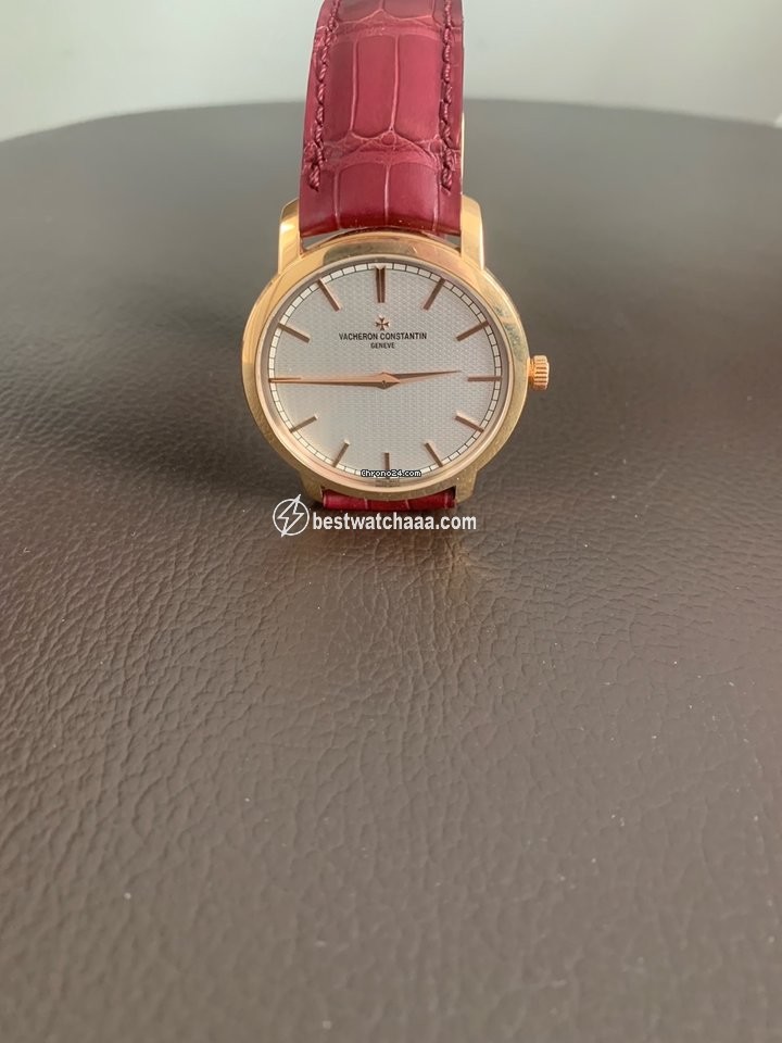 IMG_9081 Vacheron Constantin Patrimony Mens watch Unisex Automatic Rose gold 43075 000R-9884 Replica 5