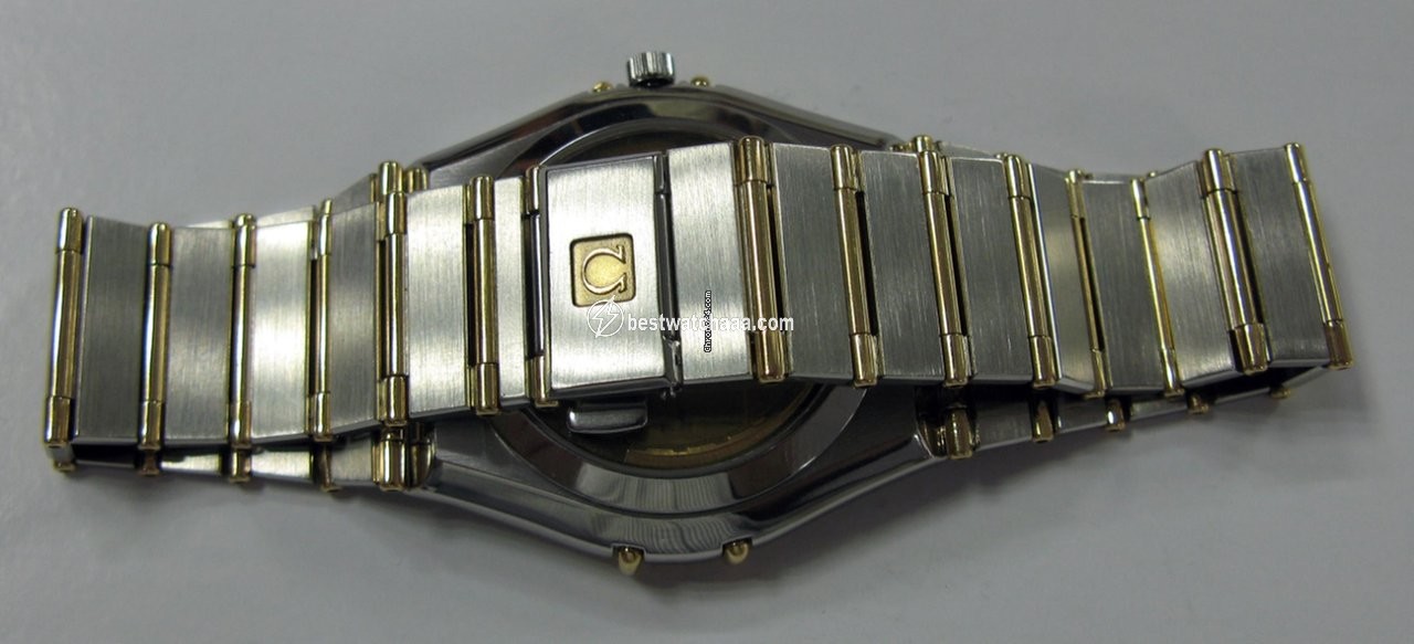 IMG_9081 Omega Constellation Mens watch Unisex Automatic Gold Steel Constellation 1202.1 Replica 5