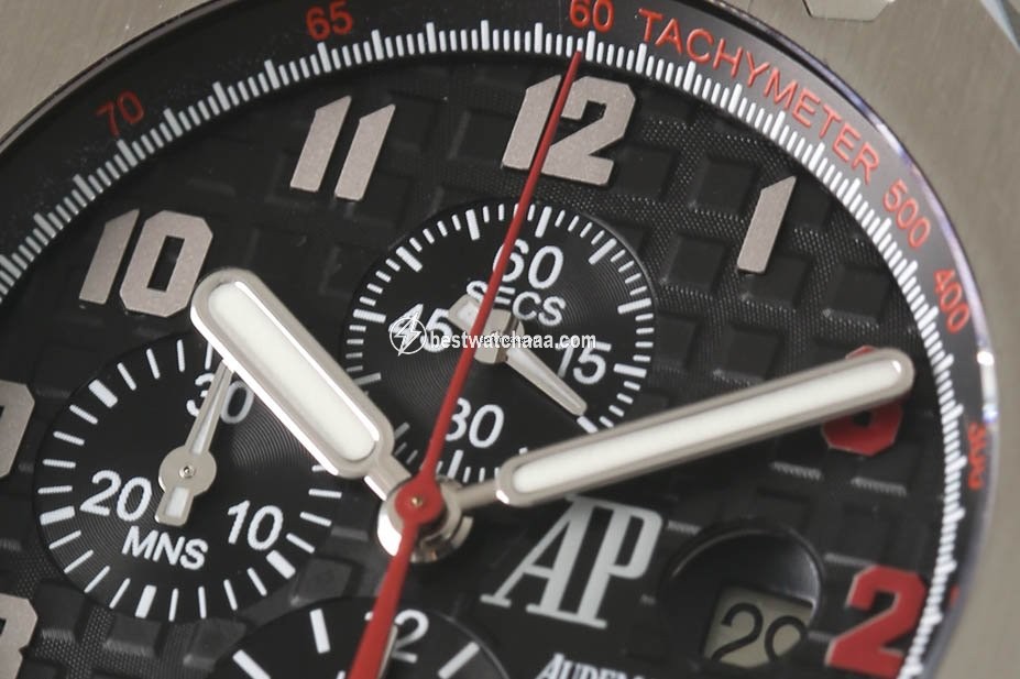 IMG_9081 Audemars Piguet Royal Oak Offshore Chronograph Mens watch Unisex Automatic Steel 26133ST. 00.A101CR.01 Replica 5