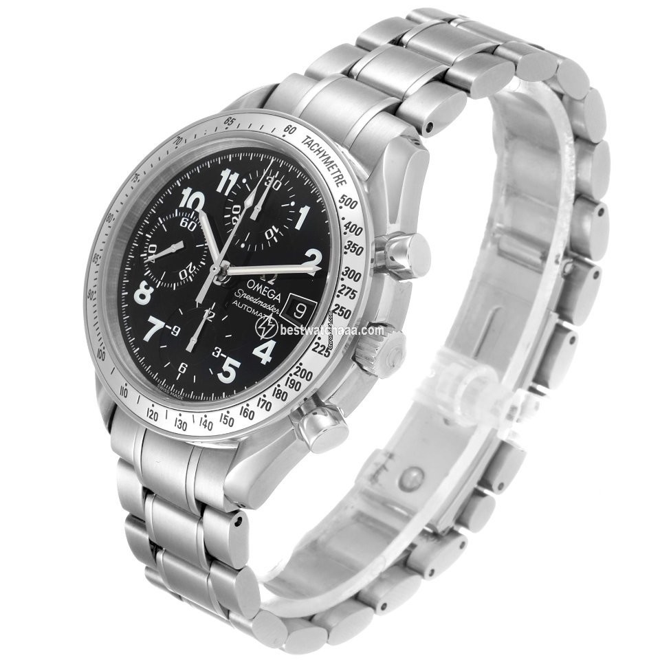 IMG_9081 Omega Speedmaster Date Mens watch Unisex Automatic Steel 3513.52.00 Replica 5