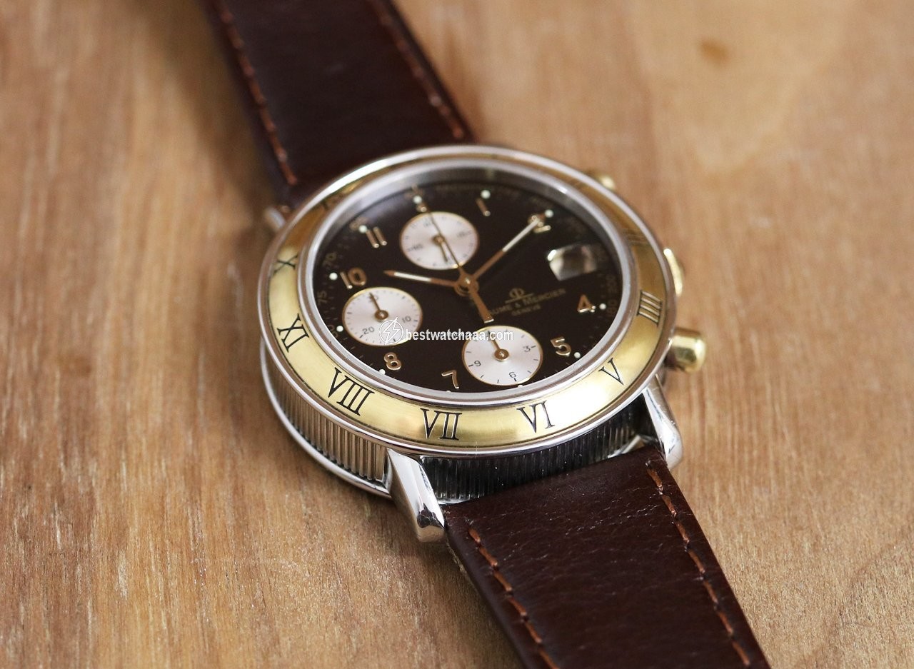 IMG_9081 Baume & Mercier Mens watch Unisex Automatic Gold Steel 6104.018 Replica 5