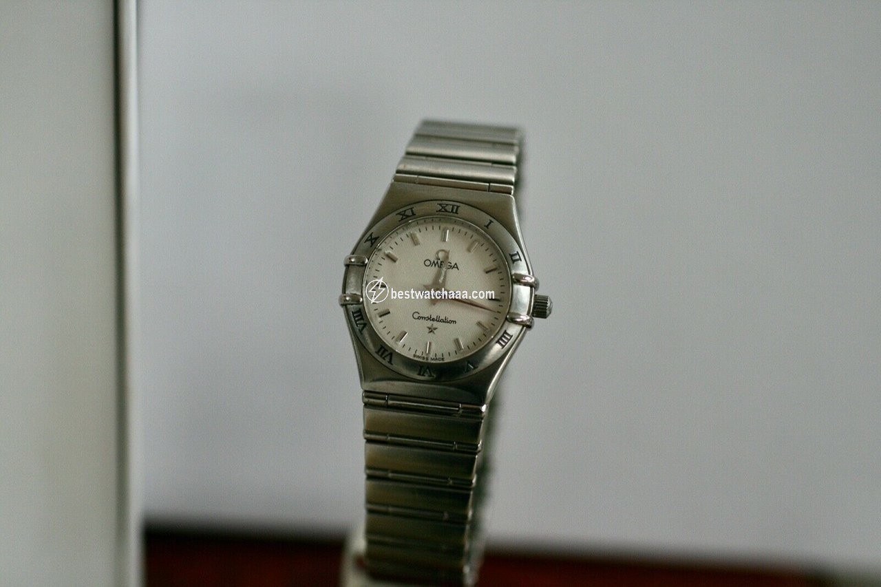 IMG_9081 Omega Constellation Womens watch Quartz Steel 1572.30.00 Replica 5