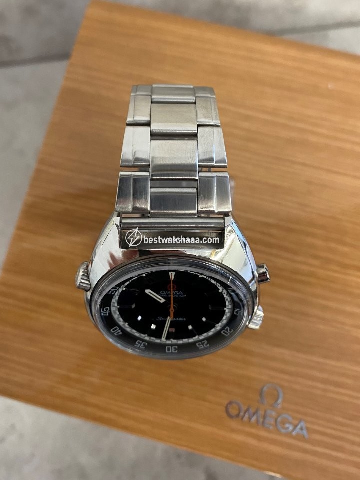 IMG_9081 Omega Seamaster Mens watch Unisex Manual winding Steel 145.008 Replica 5