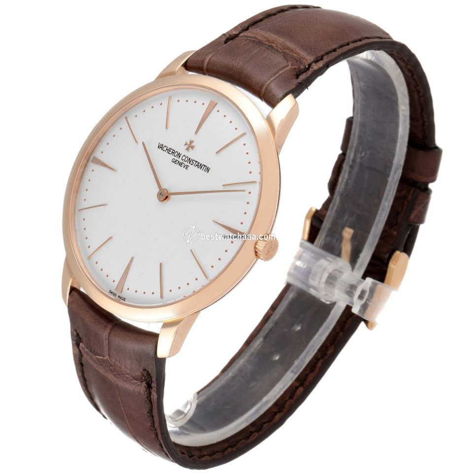 IMG_9081 Vacheron Constantin Patrimony Mens watch Unisex Manual winding Rose gold 81180 Replica 5
