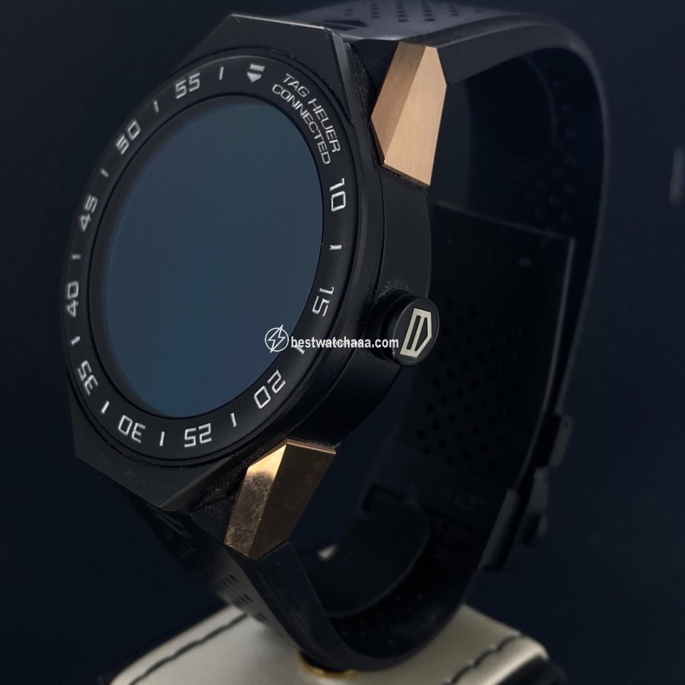 IMG_9081 TAG Heuer Connected Mens watch Unisex Quartz Rose gold SAR8A50.FT6070 Replica 5