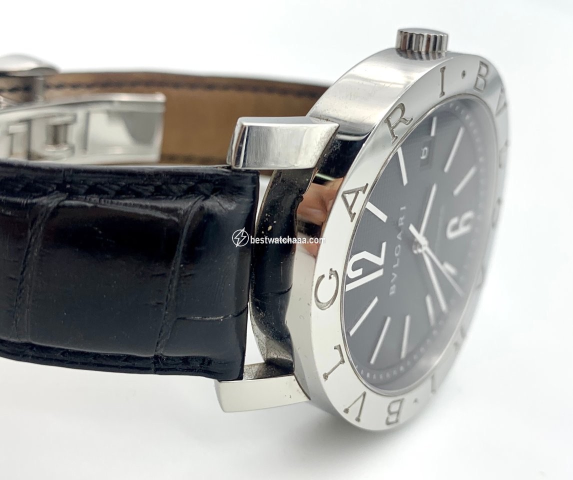 IMG_9081 Bulgari Bulgari Mens watch Unisex Automatic Steel BB42SL Replica 5