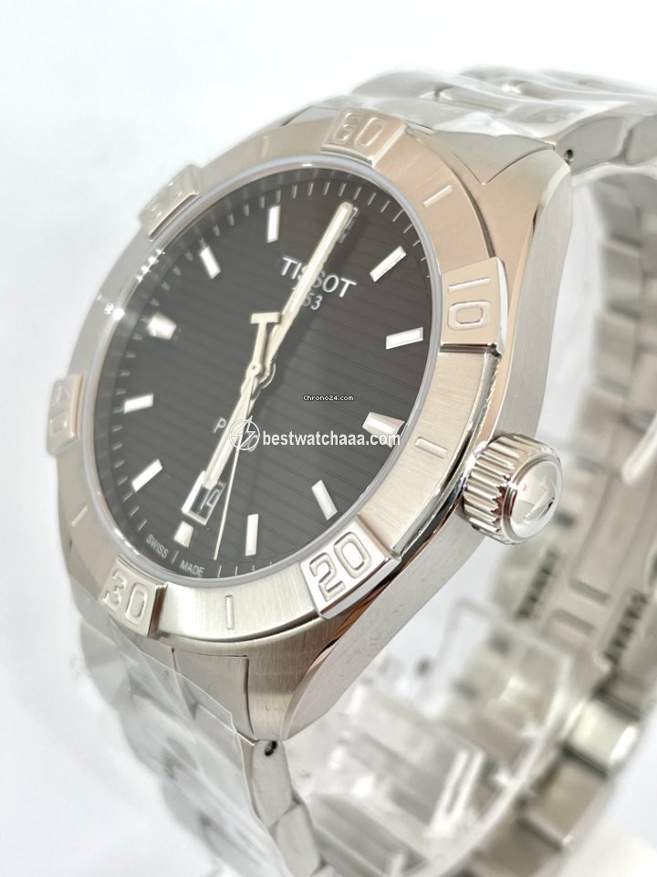 IMG_9081 Tissot PR 100 Mens watch Unisex Quartz Steel T101.610.11.051.00 Replica 5