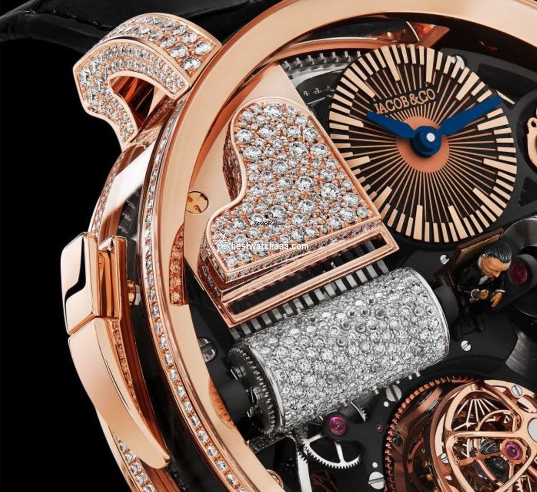 IMG_9081 Jacob & Co. Mens watch Unisex Manual winding Rose gold OP810.40.RD.UA.ABALA Replica 5