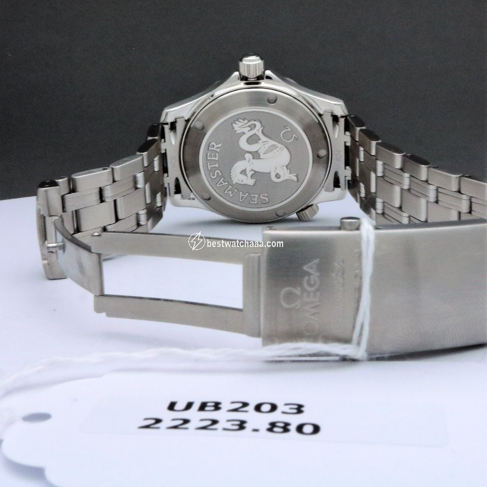 IMG_9081 Omega Seamaster Mens watch Unisex Quartz Steel 2223.80 Replica 5