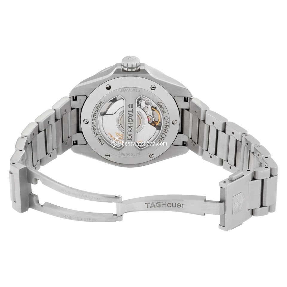 IMG_9081 TAG Heuer Grand Carrera Mens watch Unisex Automatic Steel WAV511A Replica 5