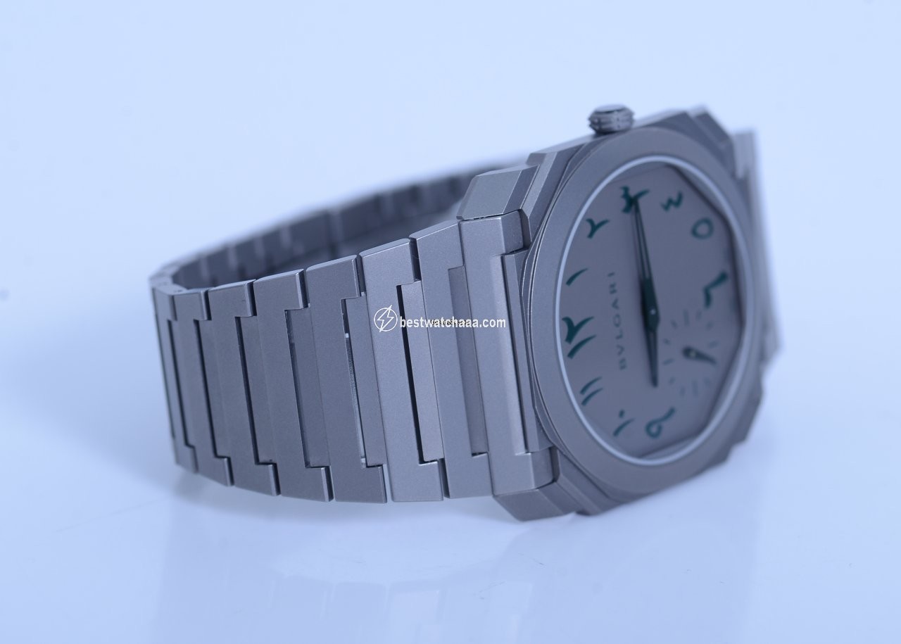 IMG_9081 Bulgari Octo Mens watch Unisex Automatic Titanium 103023 Replica 5