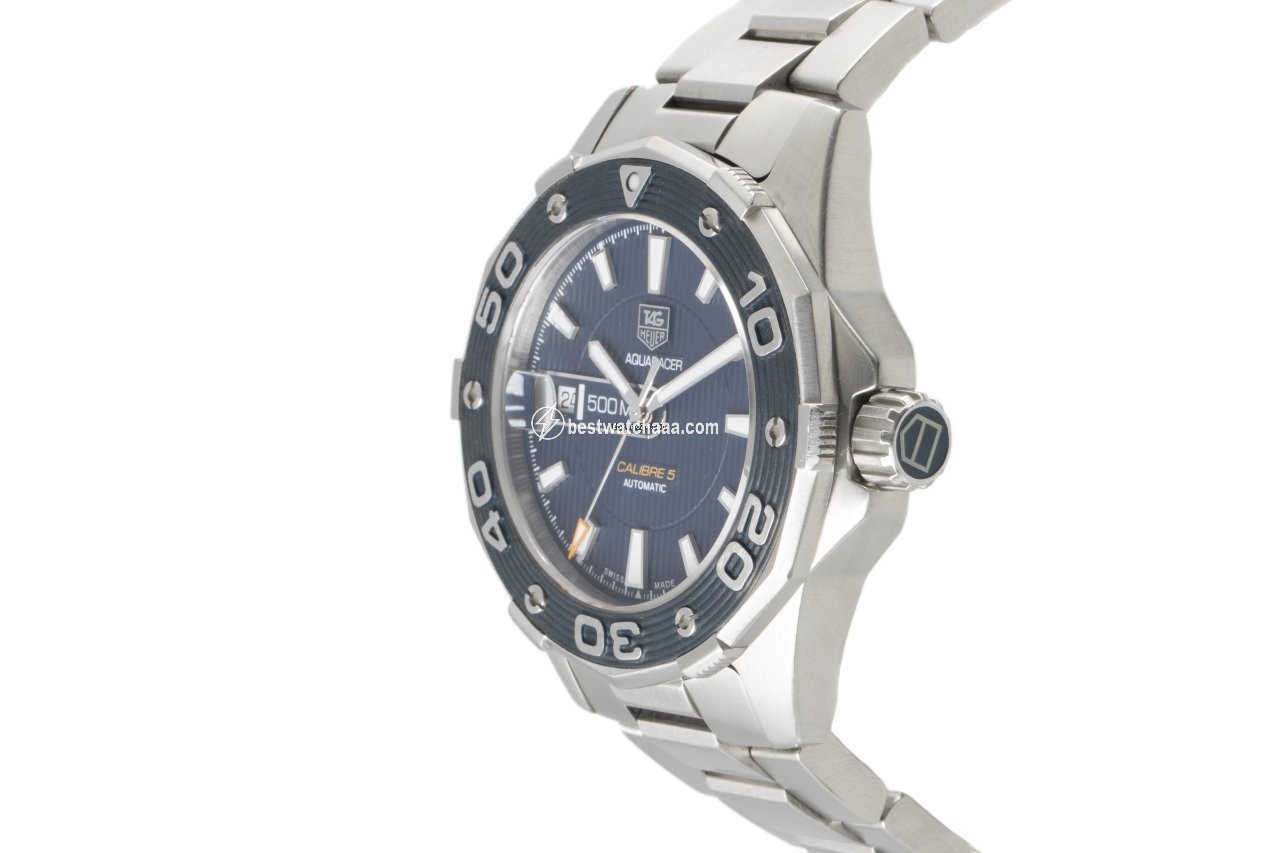 IMG_9081 TAG Heuer Aquaracer 500M Mens watch Unisex Automatic Steel WAJ2112 Replica 5
