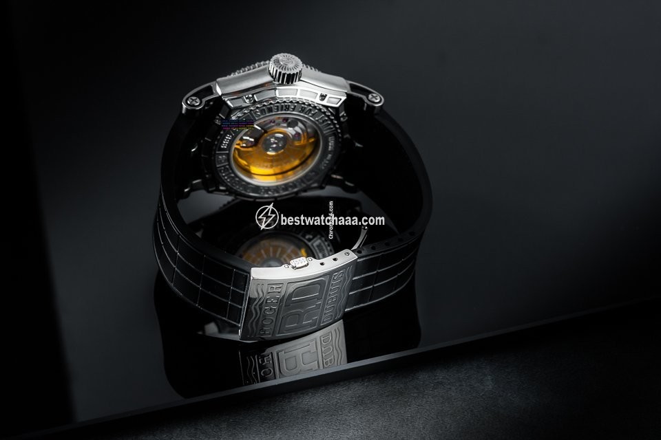 IMG_9081 Roger Dubuis Easy Diver Mens watch Unisex Automatic Steel SE46 149 Replica 5