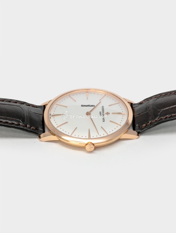 IMG_9081 Vacheron Constantin Patrimony Mens watch Unisex Manual winding Rose gold 81180 000R-9159 Replica 5