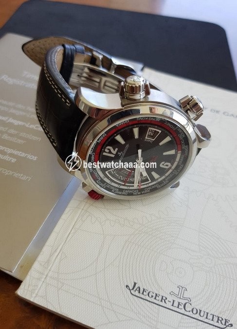 IMG_9081 Jaeger-LeCoultre Master Compressor Extreme W-Alarm Mens watch Unisex Automatic Steel 1508420 Replica 5