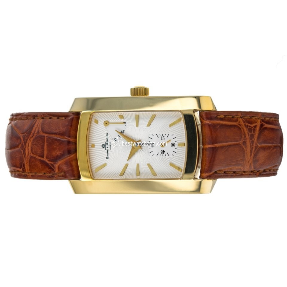IMG_9081 Baume & Mercier Hampton Mens watch Unisex Automatic Yellow gold 65302 Replica 5