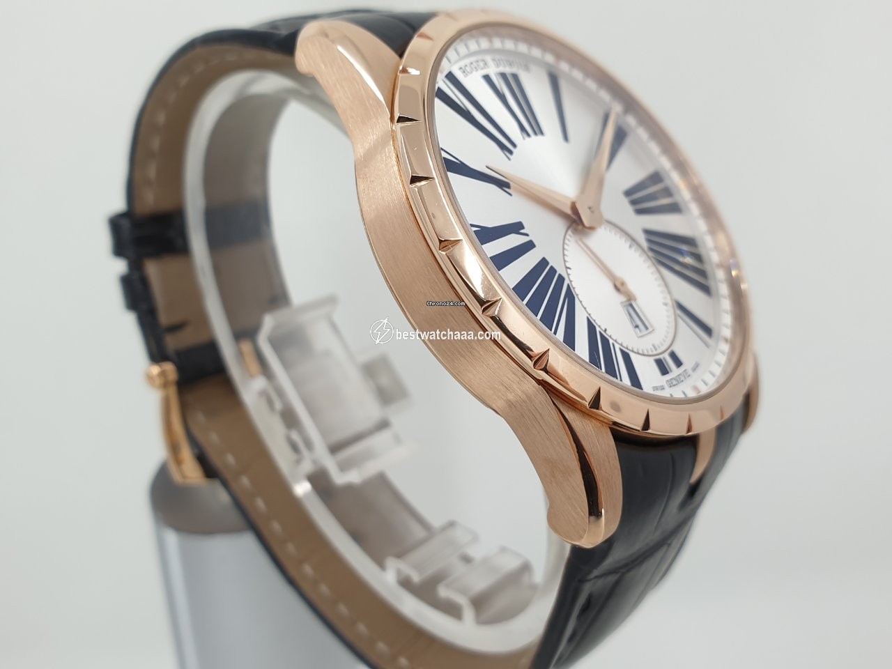 IMG_9081 Roger Dubuis Excalibur Mens watch Unisex Automatic Rose gold DBEX0538 Replica 5