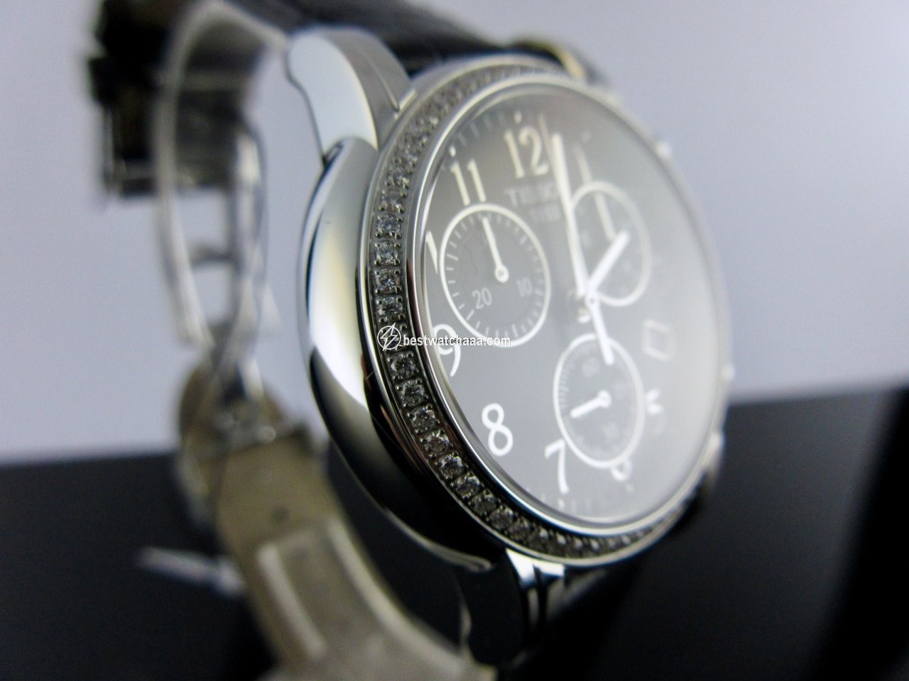 IMG_9081 Tissot Dressport Womens watch Quartz Steel T050.217.16.052.01 Replica 5