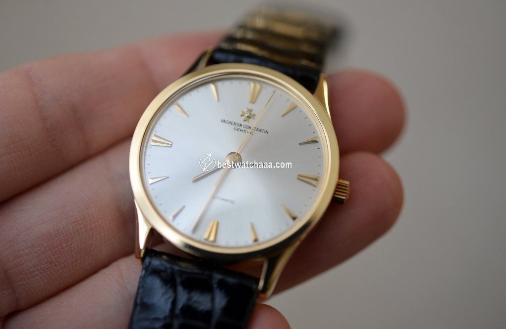 IMG_9081 Vacheron Constantin Patrimony Mens watch Unisex Automatic Yellow gold 46010 Replica 5