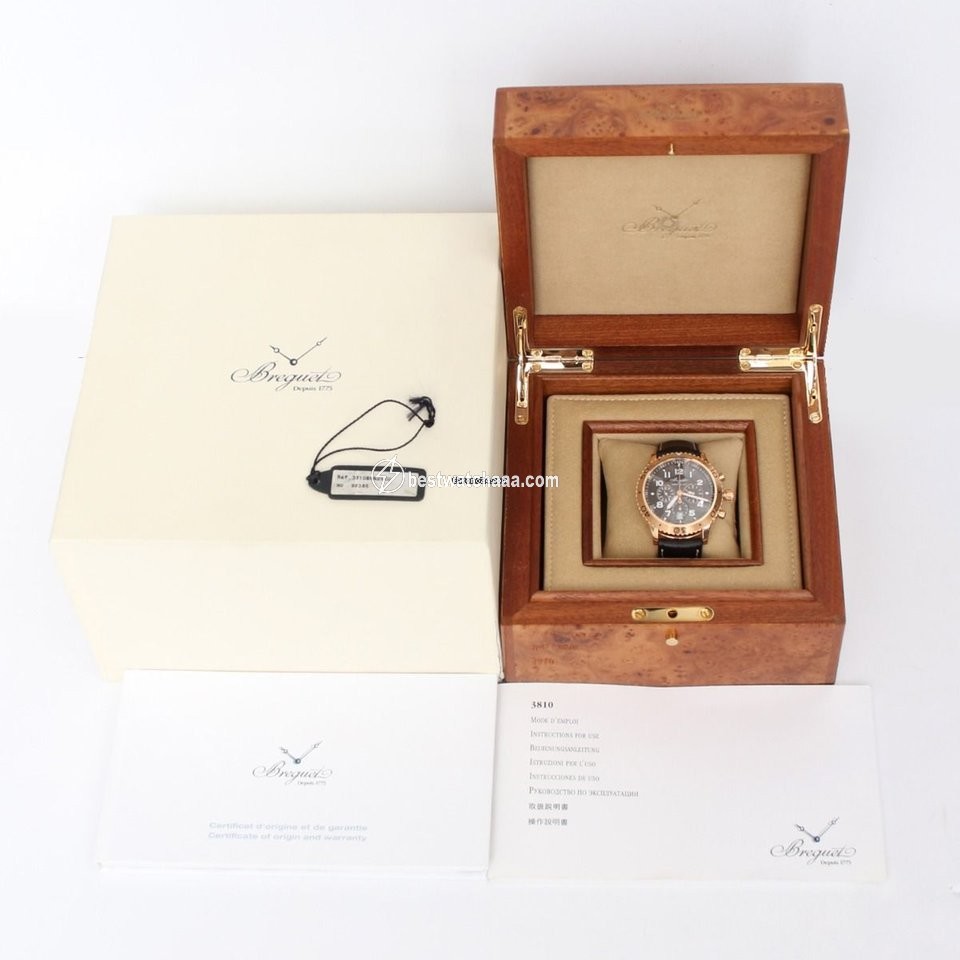 IMG_9081 Breguet Type XX - XXI - XXII Mens watch Unisex Automatic Rose gold 3810BR Replica 5